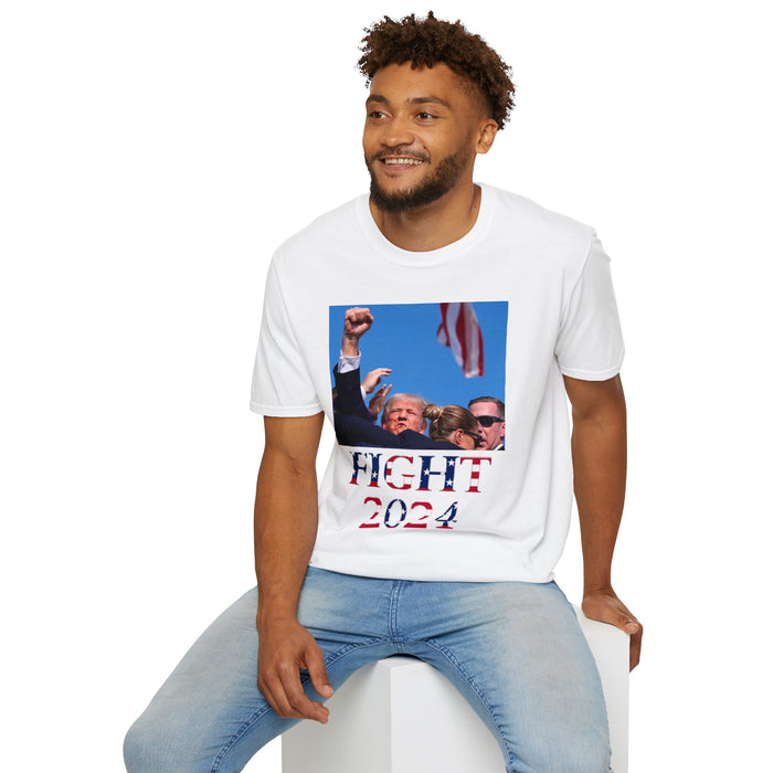 Fight 2024 Unisex Softstyle T-Shirt