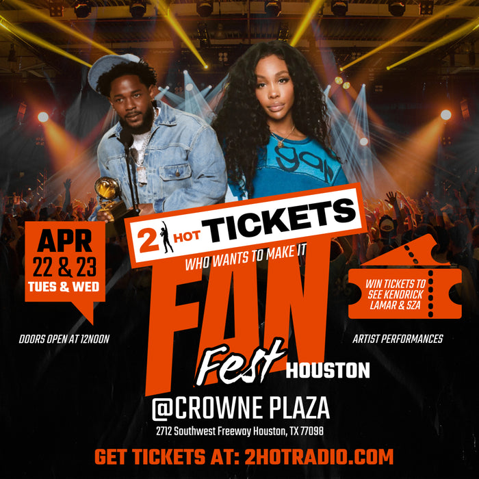 Fan Fest for Kendrick Lamar & SZA Tour | Live From Houston, TX!