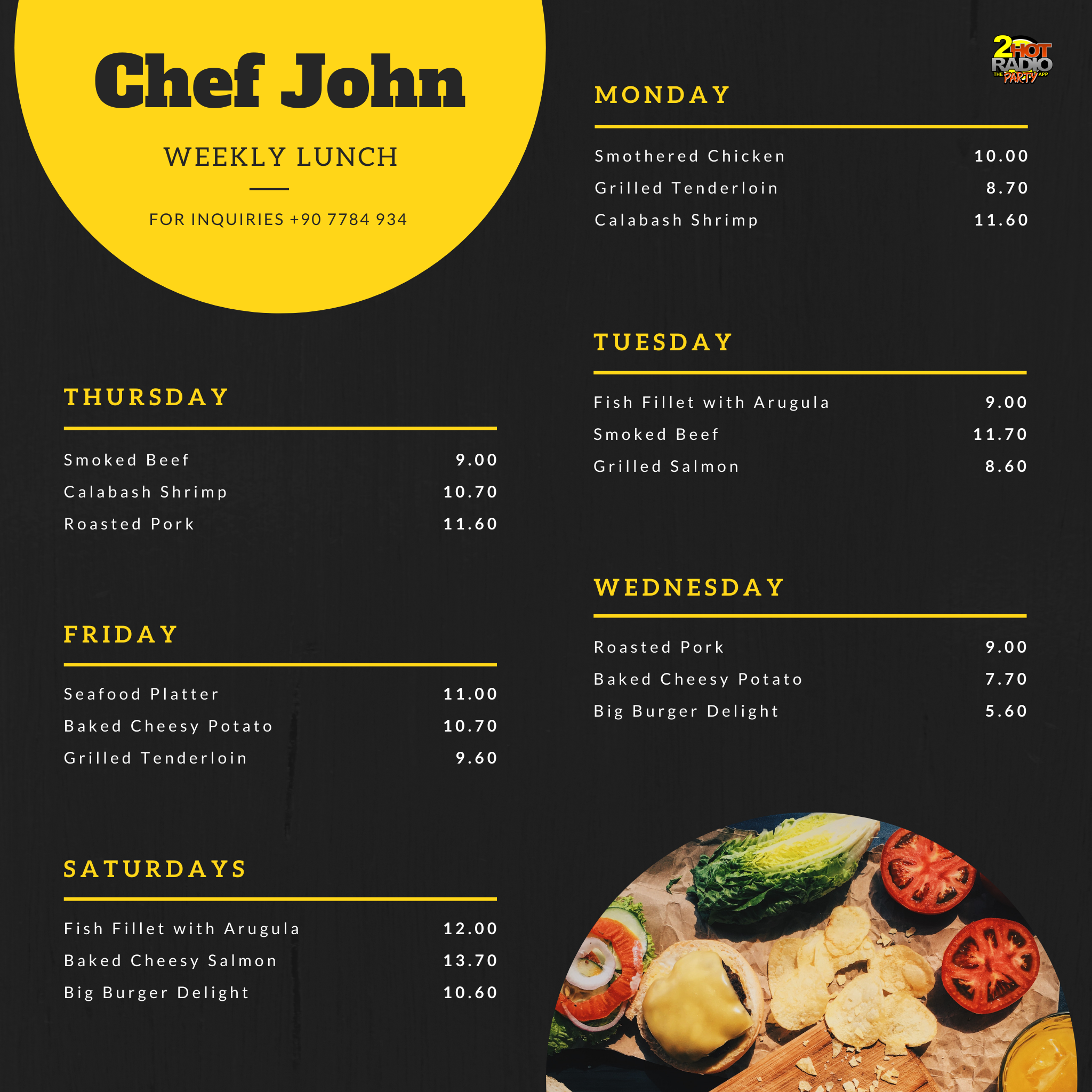 Menu Design