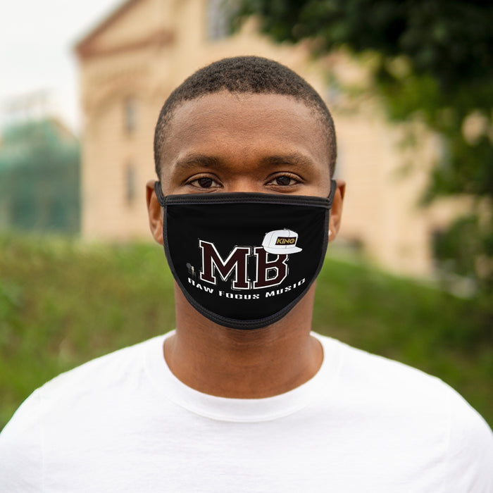 King MB Mixed-Fabric Face Mask